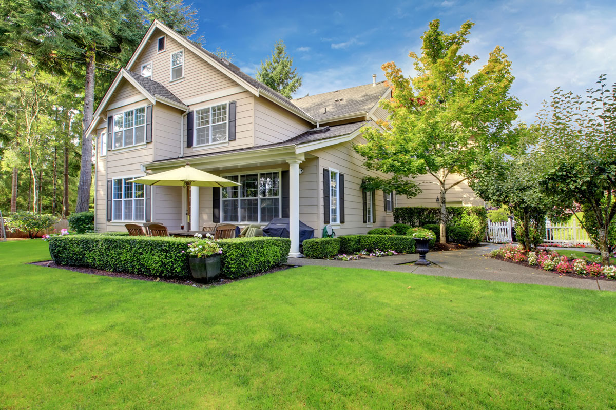 a new modern home that has Home Insurance in Oklahoma City, OK